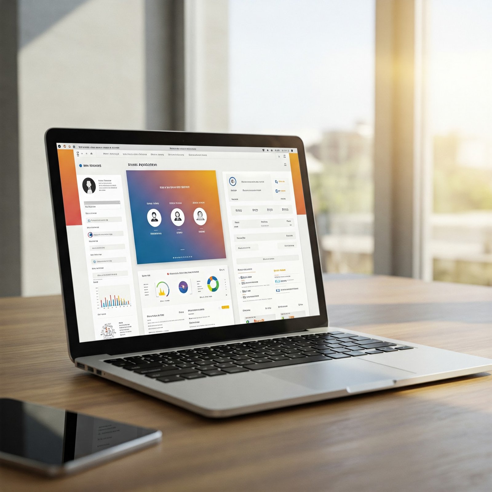 Custom web application