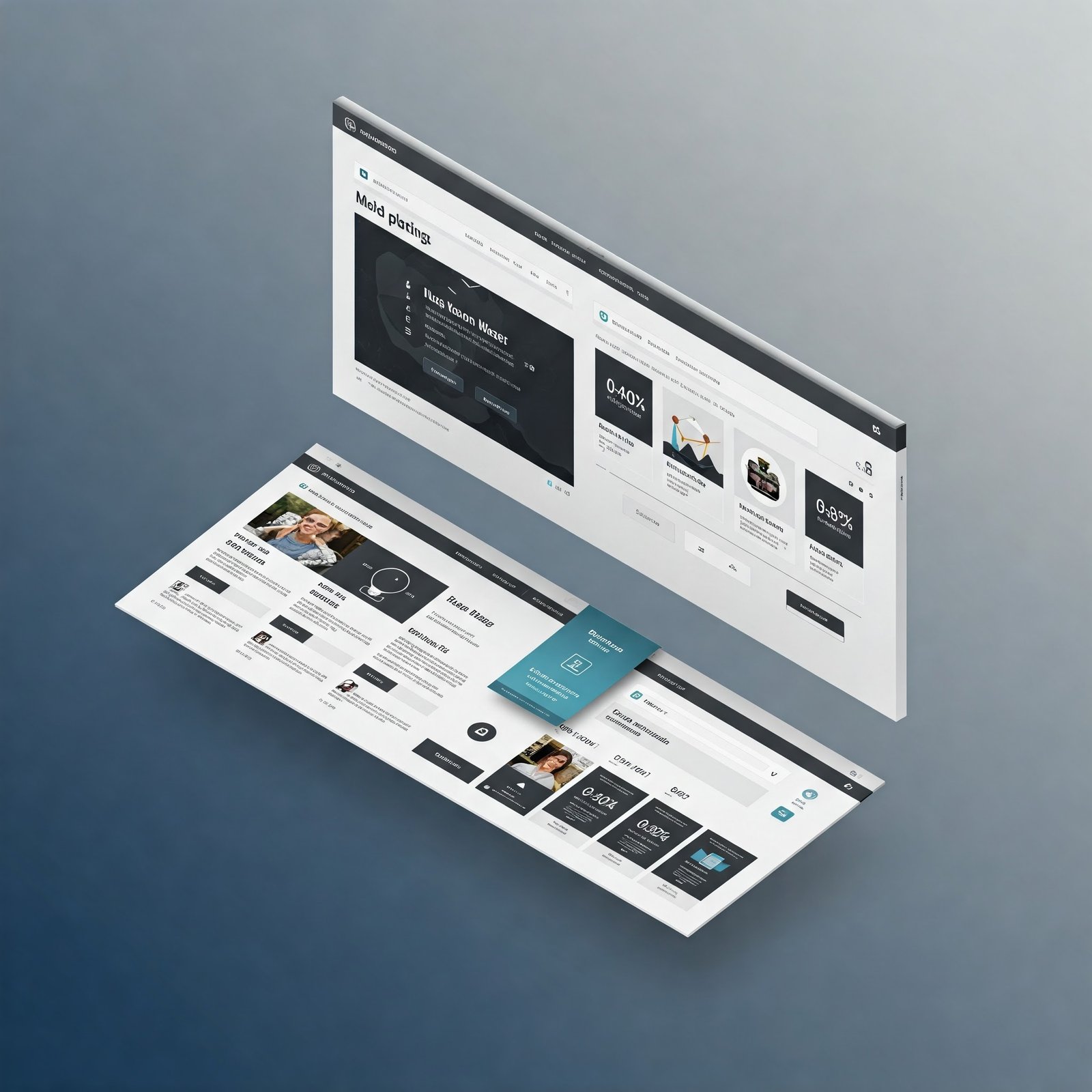 Multi-page business website